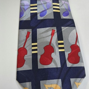 String  Instruments Music Note Steven Harris Tie Men&#39;s Ties Neckties
