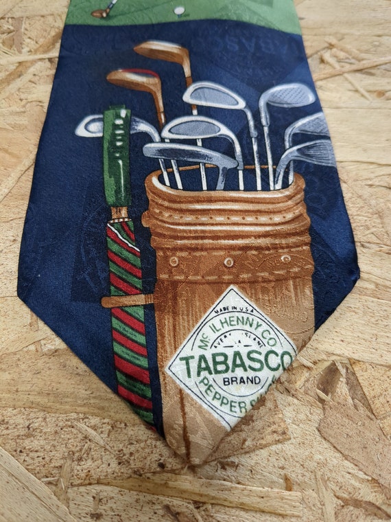 Men's Tabasco Golf Bag & Clubs with Golfer Design… - image 2