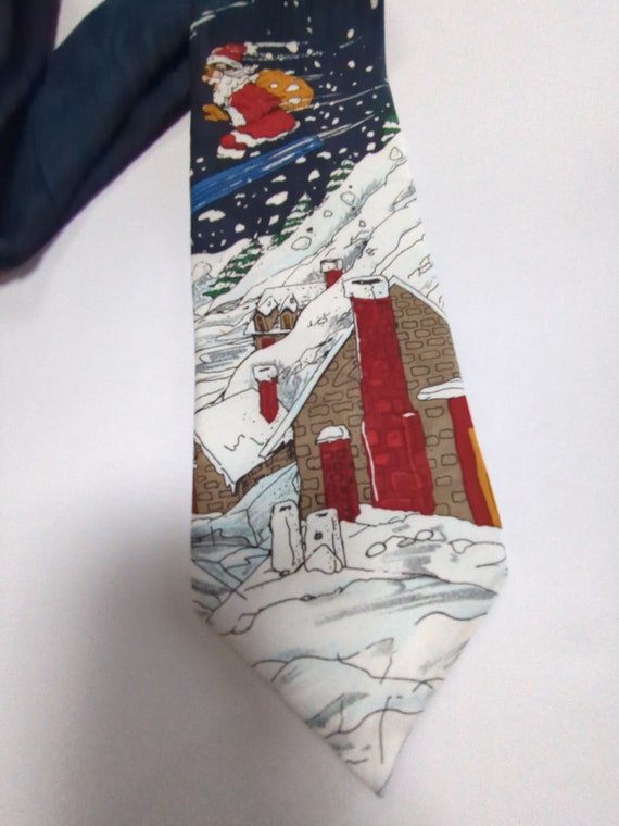 Snowboarding Santa Delivering His Toys to All tho… - image 2