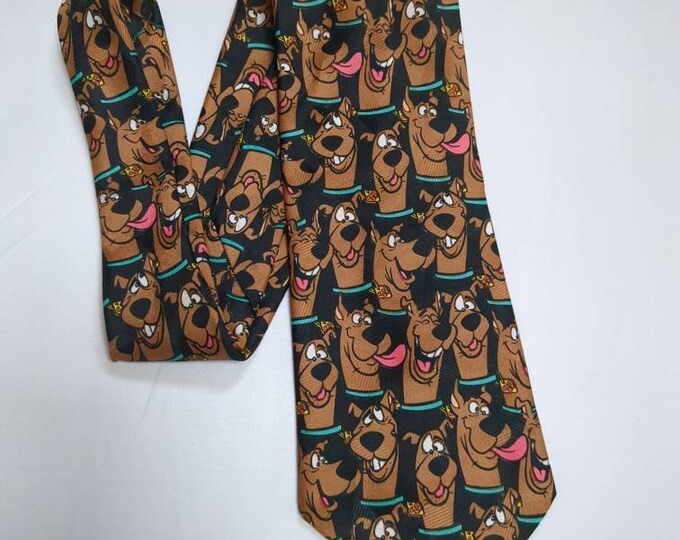 scooby doo christmas tie