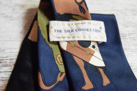 Golf Shop Necktie America's 100 Best Golf Shops 100% Silk Tie by The Silk Connection Father's Day Gift View 3