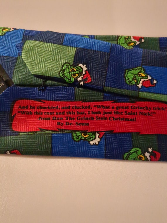 The Grinch Christmas Necktie by Dr. Seuss The Gri… - image 6