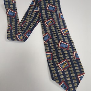 Real Estate Agent Necktie Realtor Tie Mens The Dream House For Sale and Sold