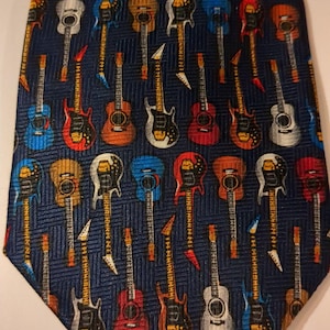 Guitar&#39;s for the Music Lover Men&#39;s Ties Neckties