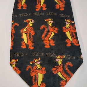 Tigger Winnie the Pooh and Friends Mens Neckties