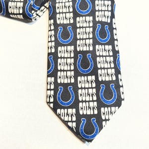 Indianapolis Colts Football Men's Necktie AFC South