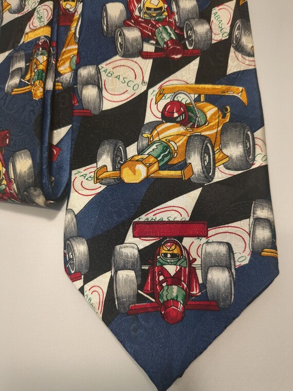 Tabasco Novelty Print Men's Tie and Hot Sauce McI… - image 3