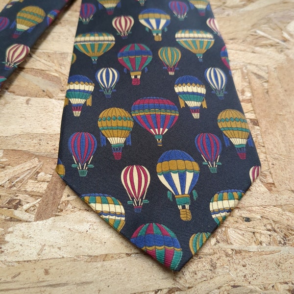 Hot Air Balloons Soaring Silk Necktie from Brooks Brothers