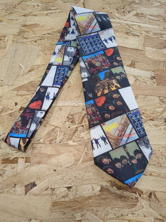 The Beatles Necktie 1996 Beatles Album Covers by R