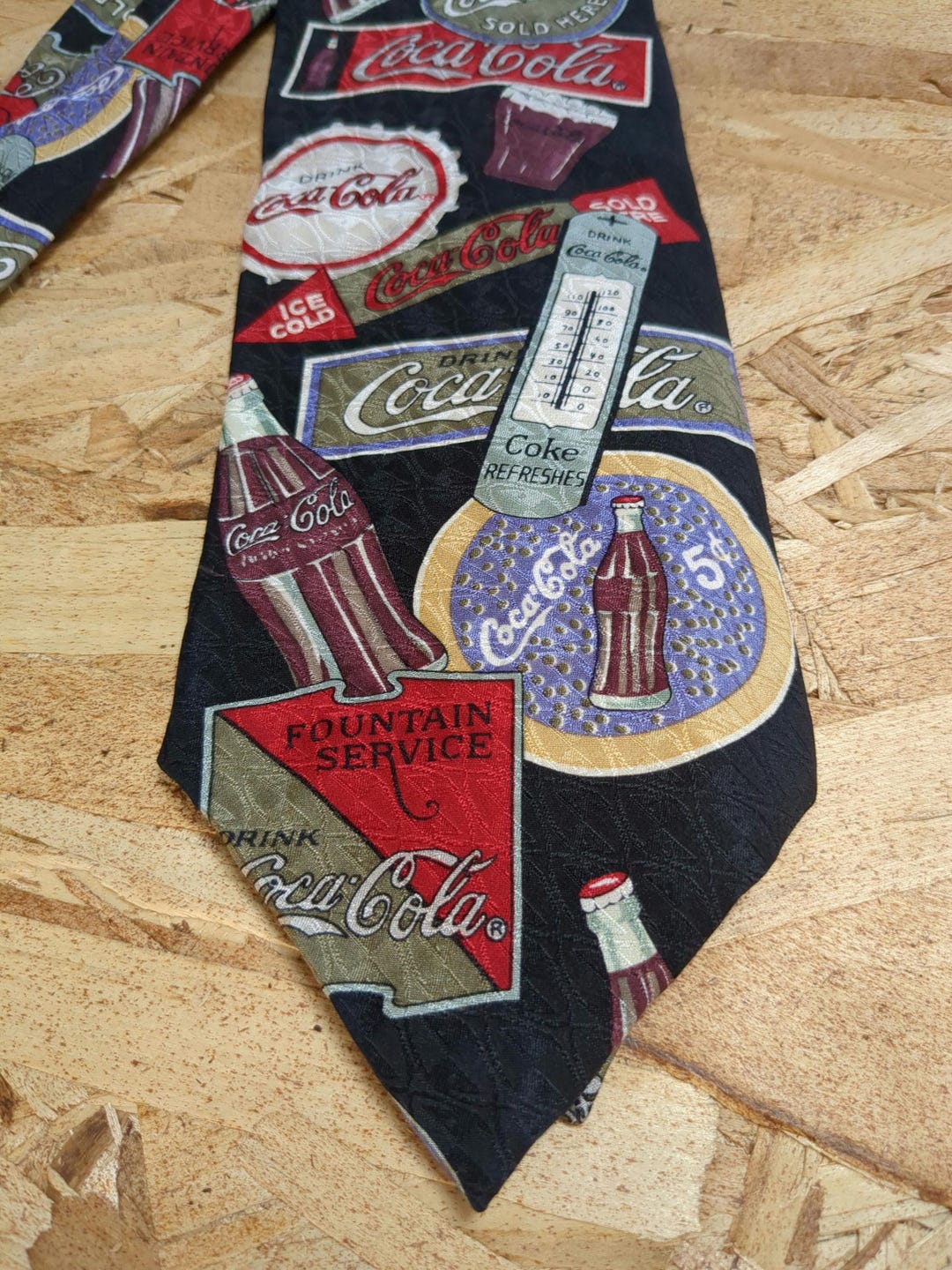 coca cola neckties