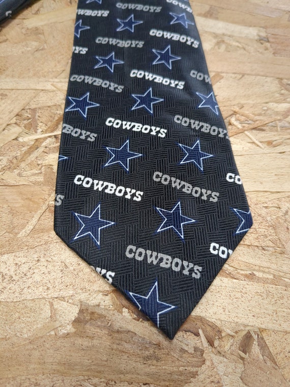 Dallas Cowboy Football Fan Necktie Dallas Cowboy