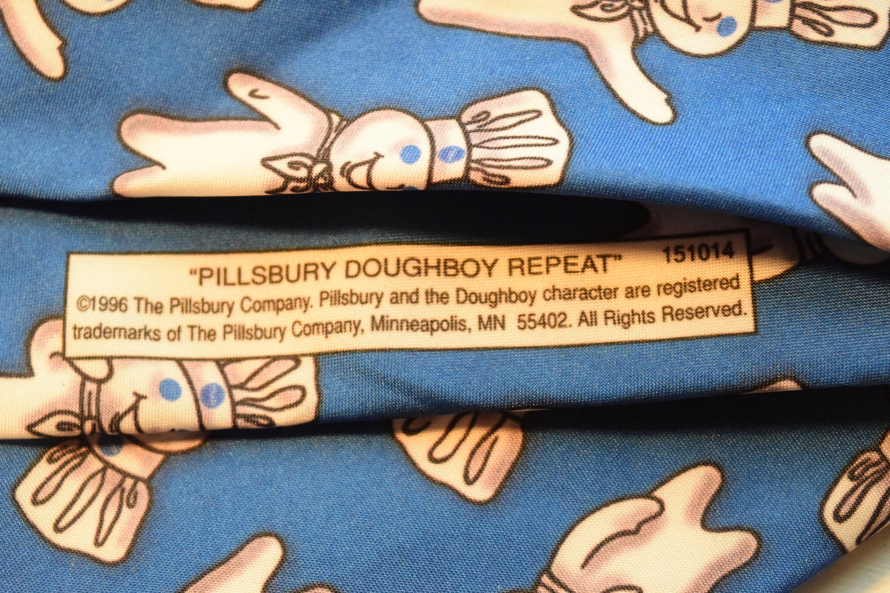 pillsbury doughboy blue tie