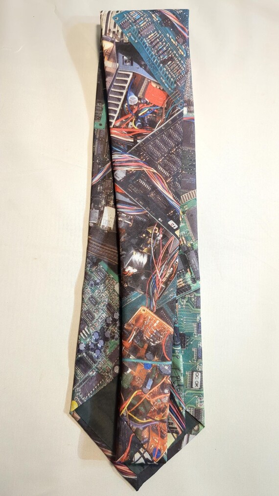 Computer Circuit Boards Computer Guts Necktie - image 5