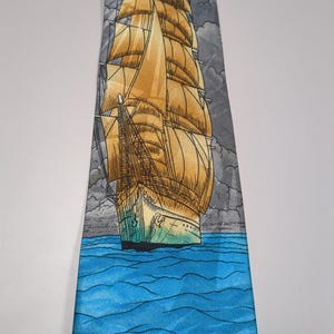 Tall ships  Sailing Boats Nautical Tie Men&#39;s Ties Neckties