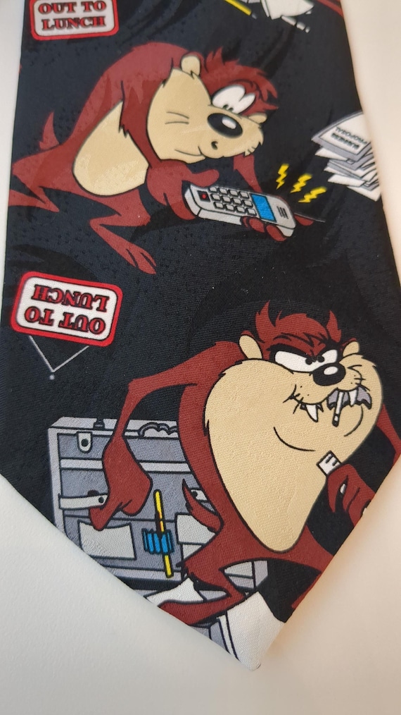 Tasmanian Devil Computer Office Worker Looney Tun… - image 2