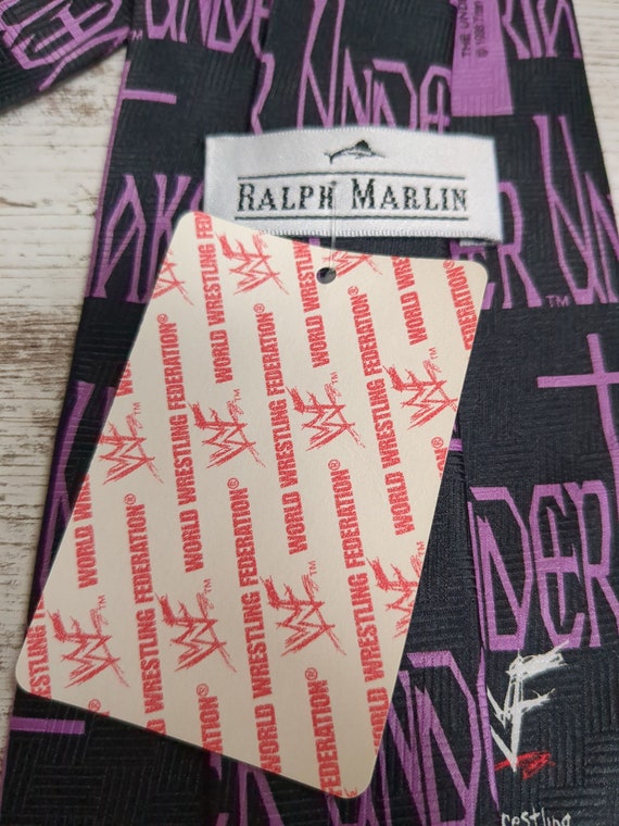 WWF Wrestlemania Undertaker Necktie World Wrestling Federation
