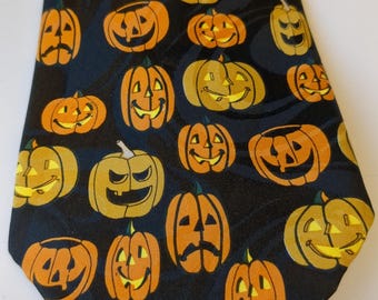 Jack-o-Lantern Halloween Dynia Kreatywna Grupa Odzieżowa Krawat Krawaty Męskie Krawaty