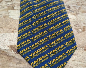 Corbata con el nudo rígido de Viagra