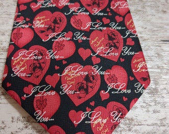 valentines day neck tie