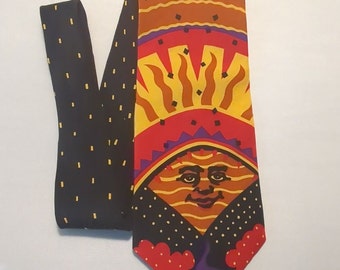 The Beatles Good Day Sunshine from 1966 100% Silk Men's Colorful Necktie