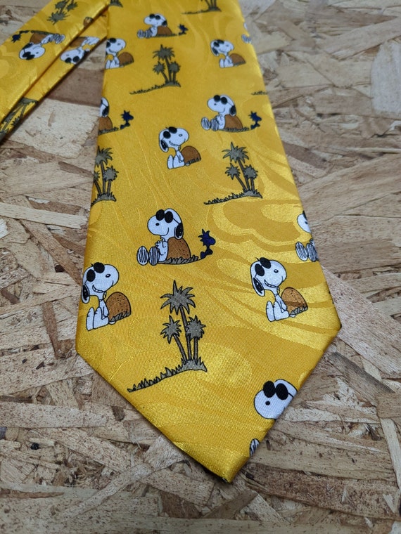 Snoopy Men's Tie Joe Cool Charles Schulz Peanuts S