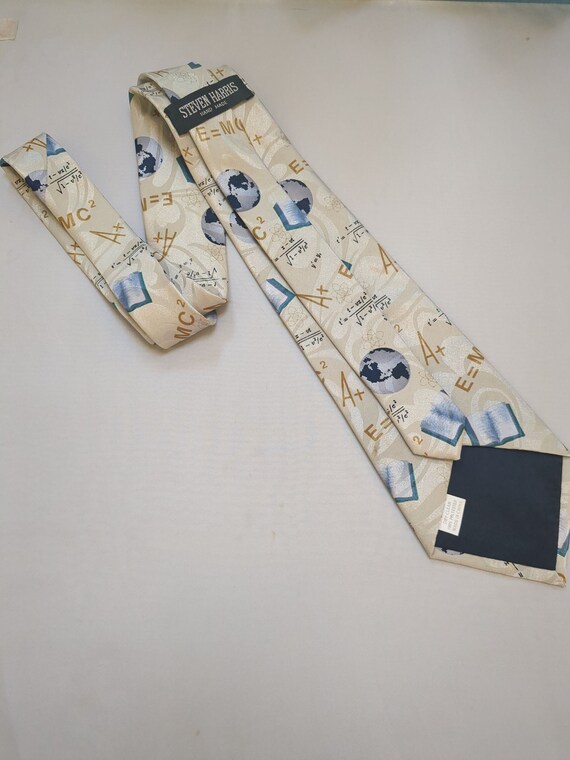Mathematician Necktie  Features Relativity Equati… - image 4