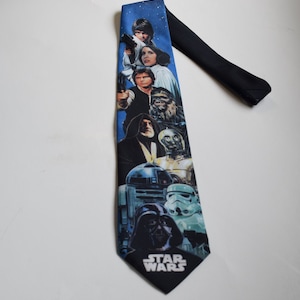 Star Wars 1994 Vintage Original Characters Ralph Marlin Wally Wear Tie