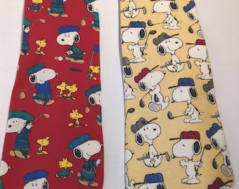 Snoopy Valentines 'P.S. I Love You' Peanuts Cartoon Men's Tie - Etsy