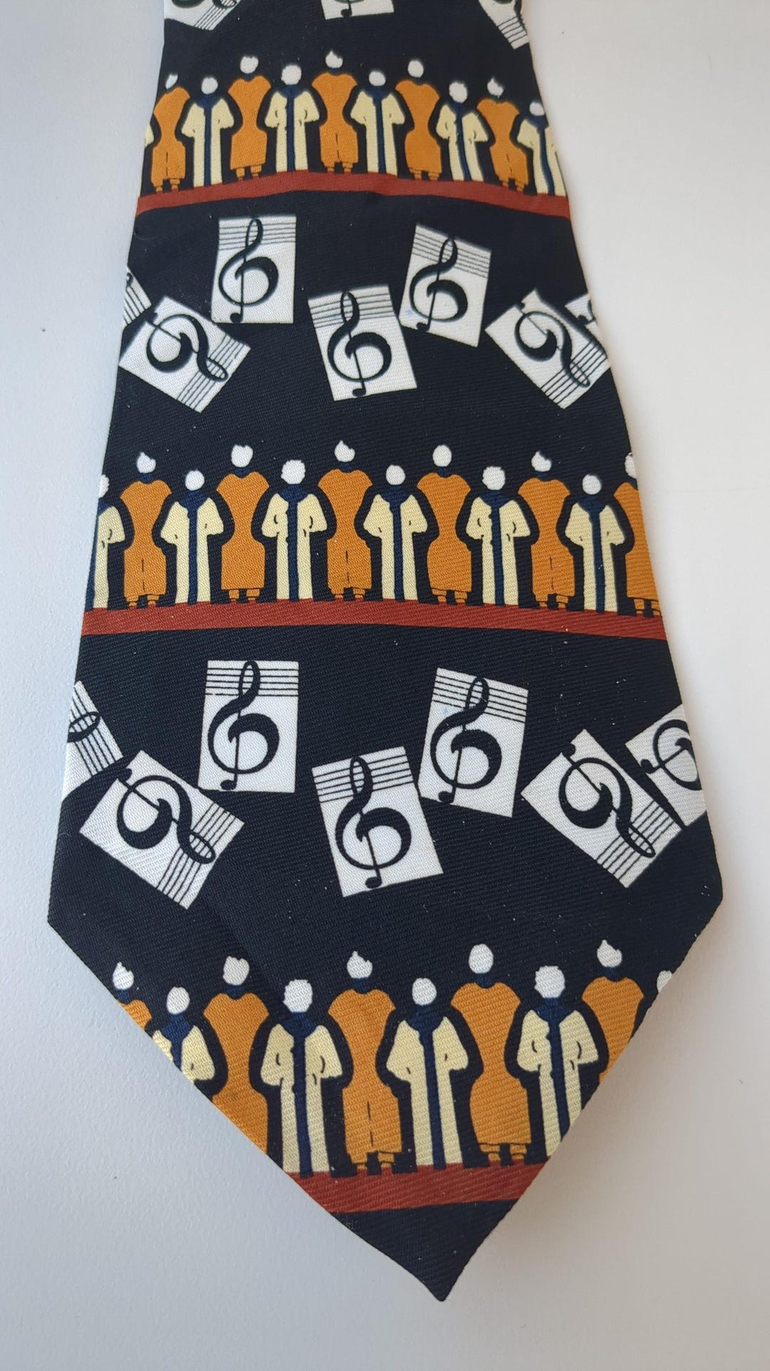 Musical Notes Choir Band Teacher Men's Ties Neckties - Etsy
