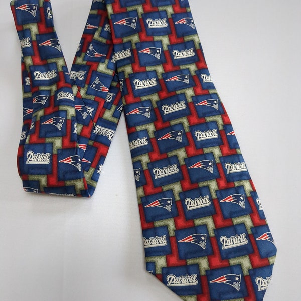 New England Patriots NFL Silk Necktie Sport Men's Tie