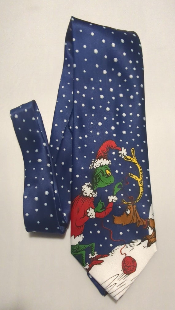 The Grinch Christmas Necktie by Dr. Seuss The Grin