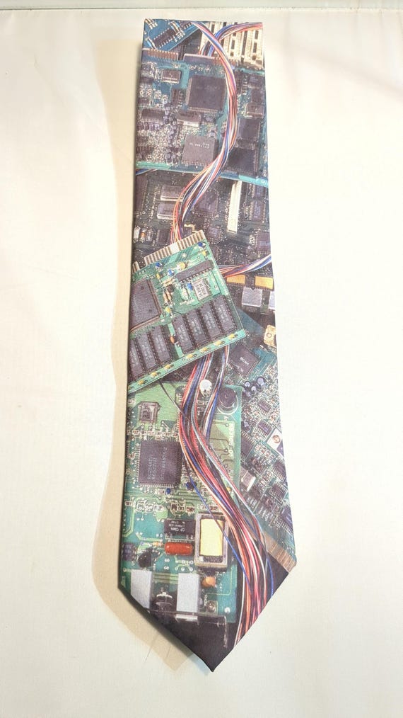 Computer Circuit Boards Computer Guts Necktie - image 3