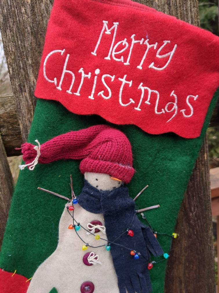 Vintage Christmas Stocking Lace Net Darning Kit Joy Vogart Crafts 2945 – At  Grandma's Table