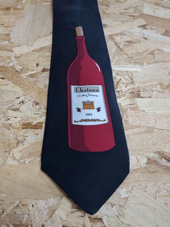 Wine Sommelier Wine Connoisseur Wine Enthusiast Red Wine Fine Wine Men's Ties Neckties