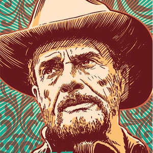 Merle Haggard, Merle Haggard poster, Merle Haggard wall art, Merle Haggard art print, Merle Haggard art, Wall decor, Gift, Home decor