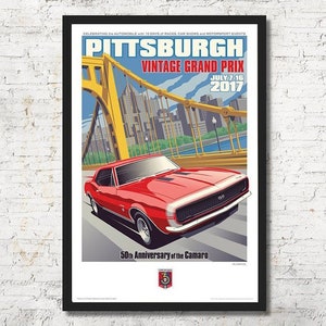 Pittsburgh poster, Pittsburgh wall art, Pittsburgh art print, Poster, Pittsburgh skyline, Pittsburgh art, Wall decor, Gift, Home decor