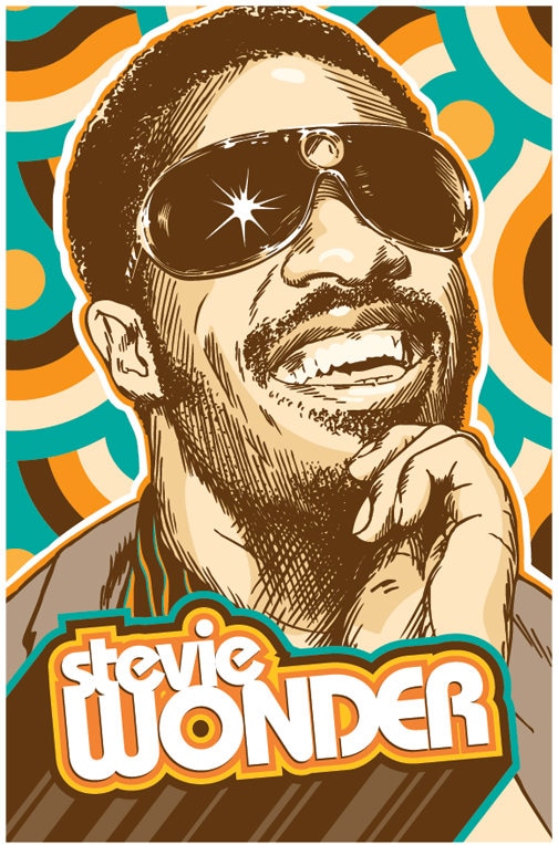 今話題のアイテムを Stevie Art Wall Wonder Stevie Poster, Wonder Stevie Wonder, 絵画