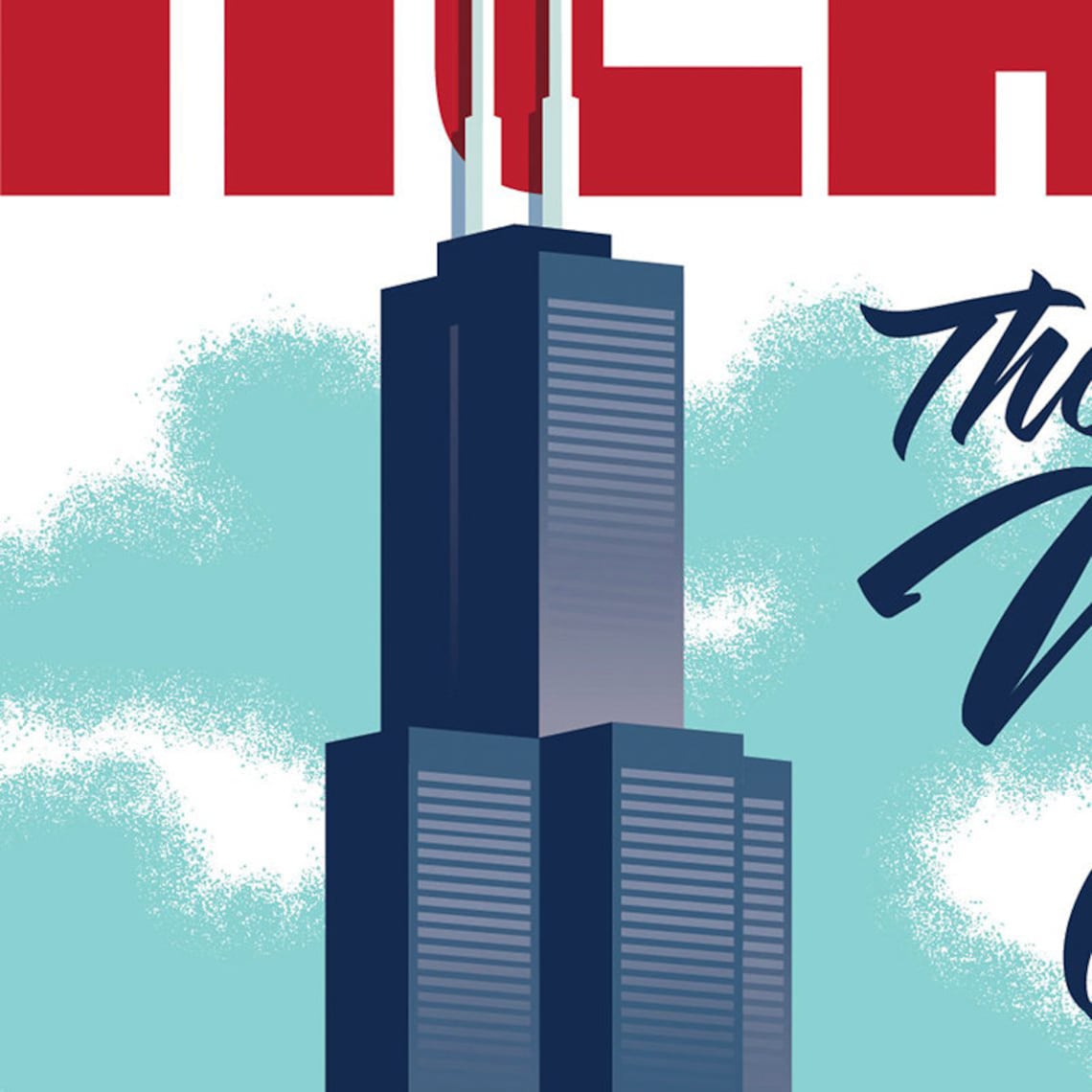 Chicago Poster Chicago Wall Art Chicago Print Chicago Art Etsy