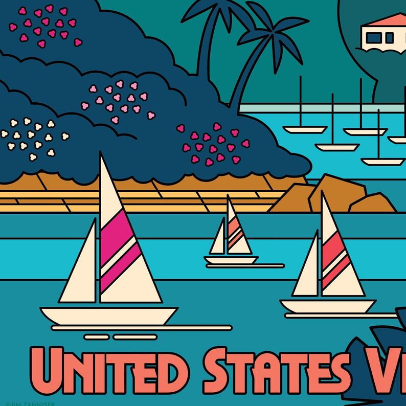 St. Croix Poster St. Croix Wall Art St. Croix Art Print St. Etsy