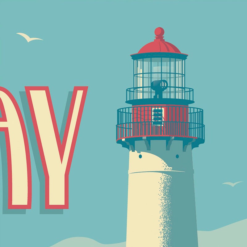 Cape May Poster Cape May Wall Art Cape May Print Cape May Etsy