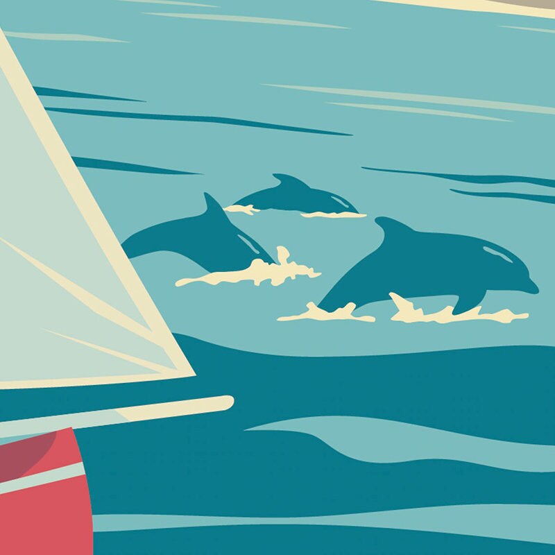 Cape May Poster Cape May Wall Art Cape May Print Cape May Etsy