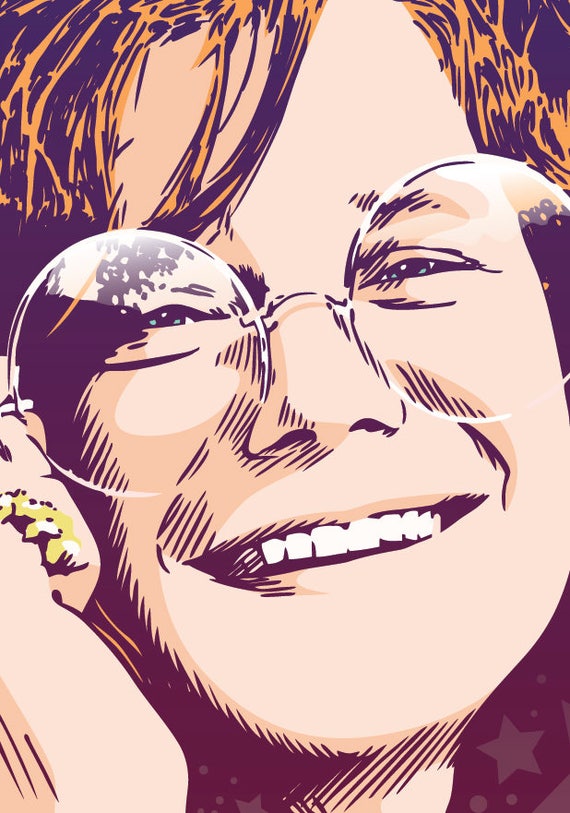 13 X 19 Janis Joplin, Janis Joplin Poster, Janis Joplin Wall