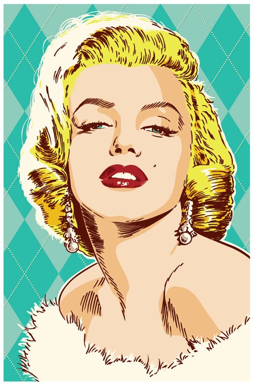 Marilyn Monroe poster Marilyn Monroe wall art Marilyn Monroe | Etsy