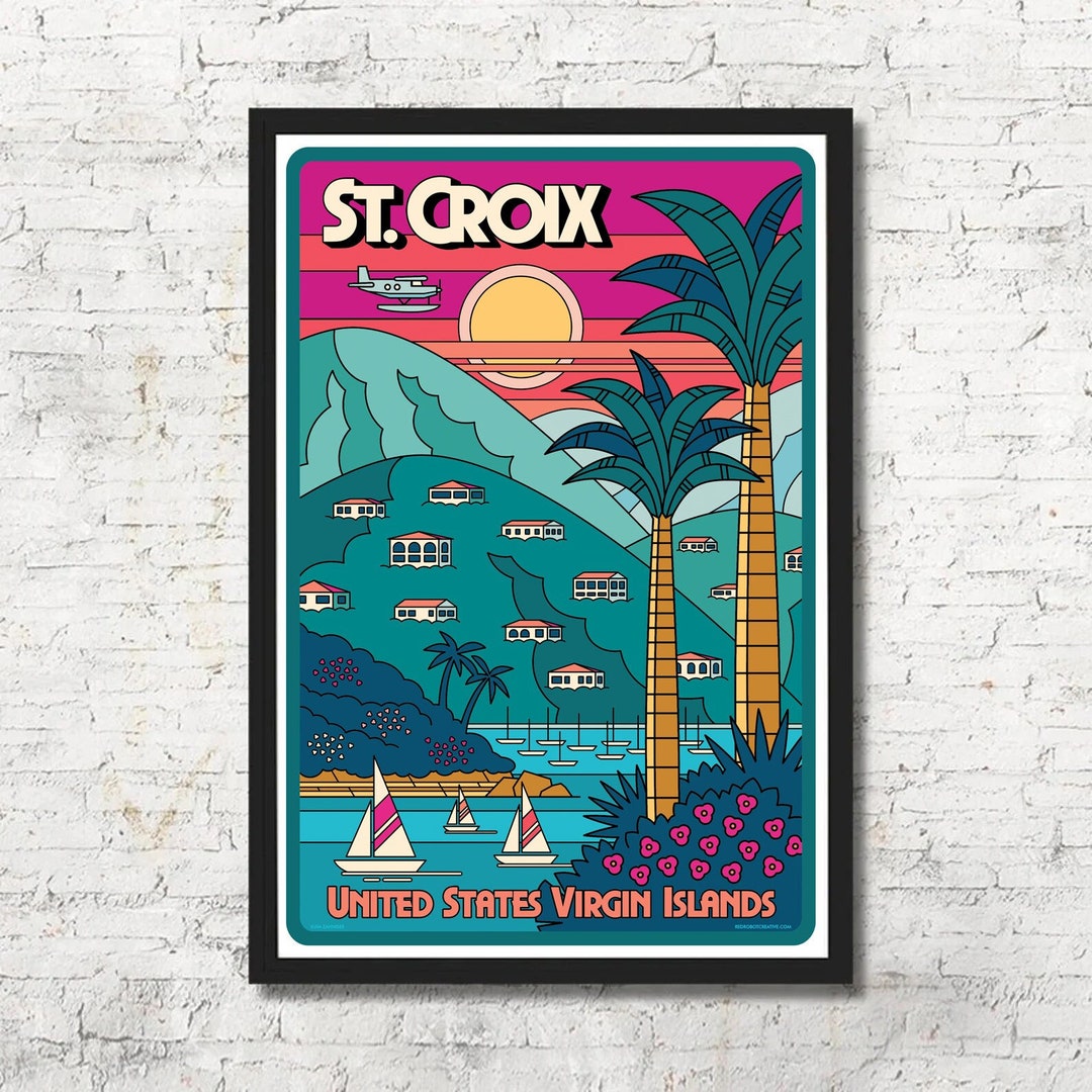 St. Croix Poster, St. Croix Wall Art, St. Croix Art Print, St. Croix