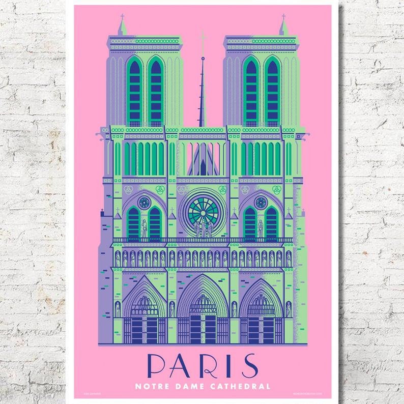 Europe Poster Europe Wall Art Europe Art Print Poster Etsy