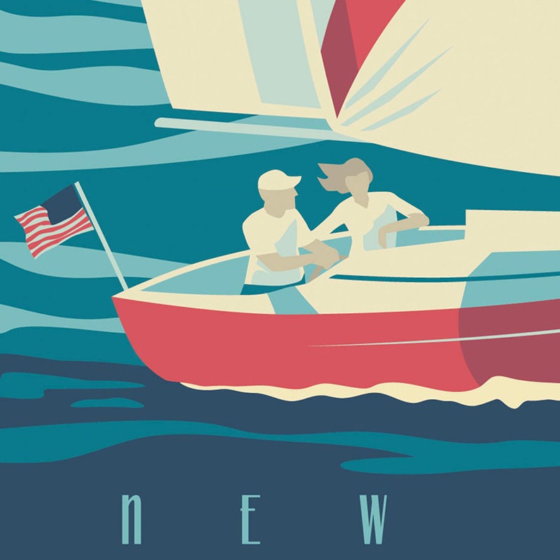 Cape May Poster Cape May Wall Art Cape May Print Cape May Etsy