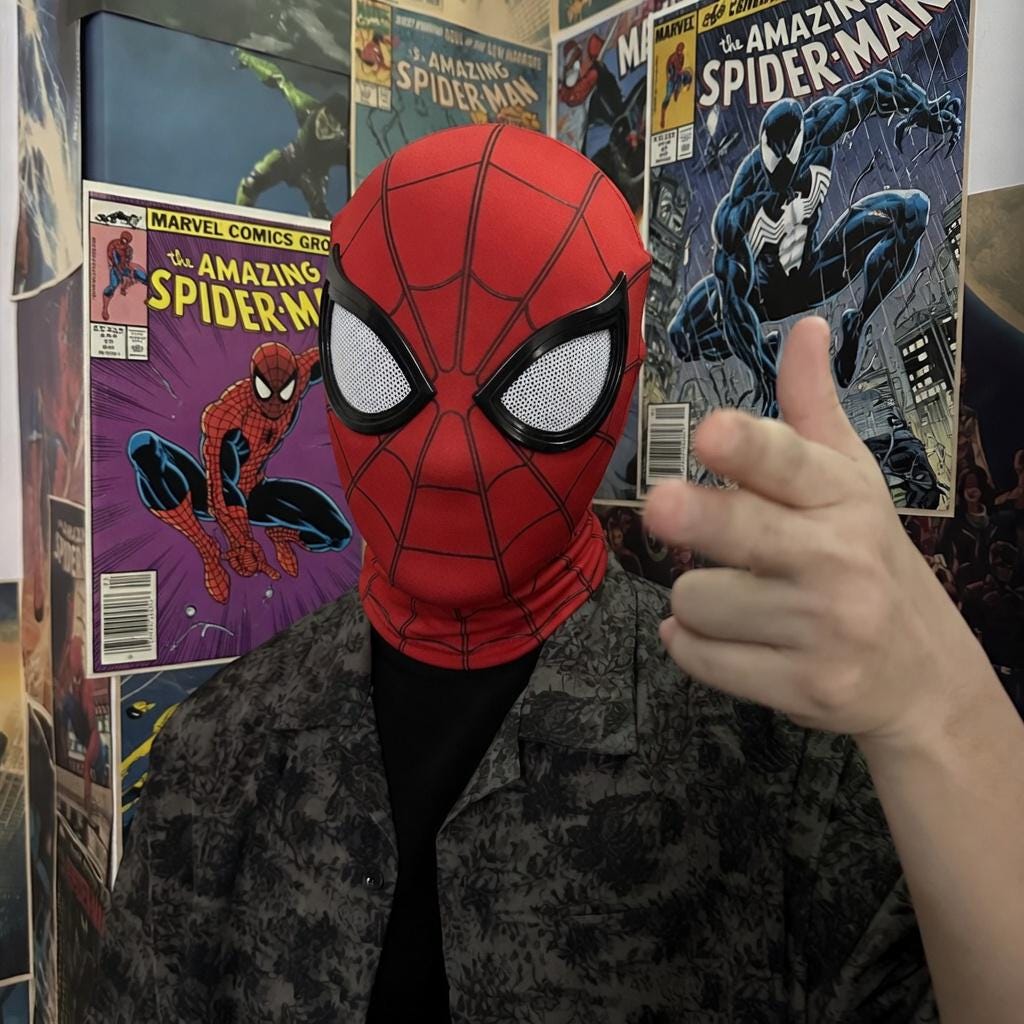 Spiderman mask - Etsy 日本