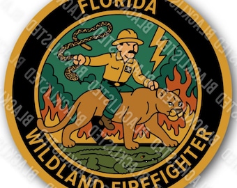 OG Florida Wildland Firefighter Sticker