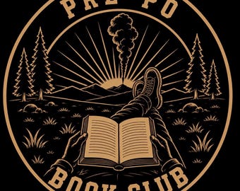 Pre-Po Book Club Sticker