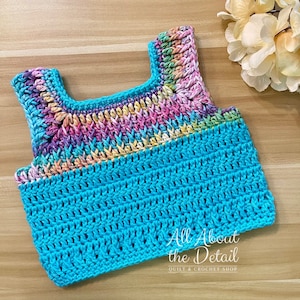 Summer Crop Top for Girls Toddler Top Crochet Crop Top Crochet Pattern Small Medium Large Toddler Crochet Top Girls Summer Top Baby Girl Top